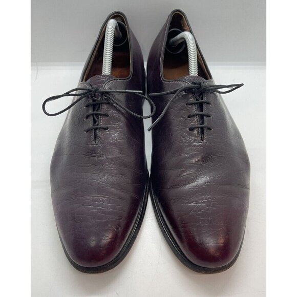 Vintage Allen Edmonds Caribbean Collection Ashbury Loafer Shoes 11.5 D Wine Red - Picture 2 of 9